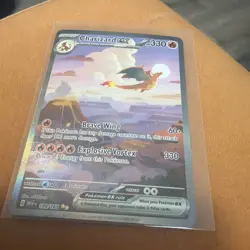 Charizard ex 199/165 SV 151 SIR Holo Full Art 330 HP PLEASE READ DESCRIPTION - Image 4