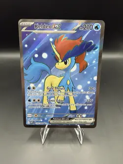 Pokemon TCG White Flare Keldeo Ex 159/086 Full Art Ultra Rare - Image 1