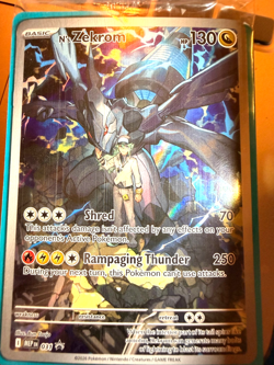 Pokemon TCG N’s Zekrom MEP031 Ascended Heroes ETB Black Star Promo (SEALED) - Image 1