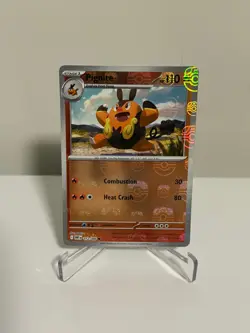 Pignite 012/086 White Flare SV Master Ball Reverse Holo Pokemon NM - Image 1