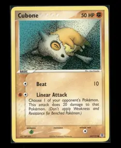 Cubone 60/112 Pokemon Ex FireRed & LeafGreen Regular - NM - Image 1