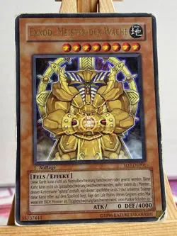 Exxod, Meister Der Wache SD7-DE001 Ultra Rare Deutsch Poor YUGIOH - Image 1