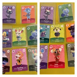 Animal Crossing Amiibo Cards AUTHENTIC - Series 4 Lot of 8 Raymond Orville More - Image 1