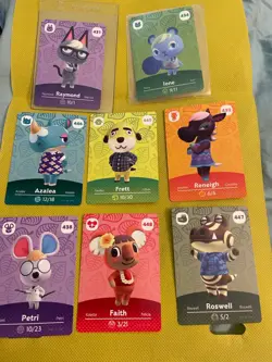 Animal Crossing Amiibo Cards AUTHENTIC - Series 4 Lot of 8 Raymond Orville More - Image 5