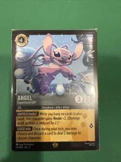 Angel - Experiment 624 191/204 Legendary Non-Foil Winterspell NM Disney Lorcana - Image 1