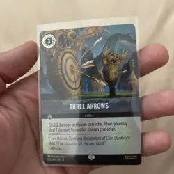 Three Arrows Epic Foil 222/204 Wilds Unknown Disney Lorcana - Image 1