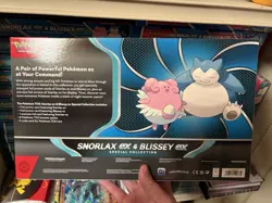 Pokemon Trading Card Game Snorlax ex and Blissey ex Special Collection Box - Image 2