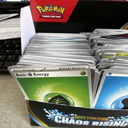 Base Bulk Pokemon Cards & Reverse Holos Clean Mint Mainly Chaos Rising! - Image 3