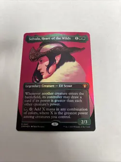 Selvala Heart Of The Wilds Borderless Foil Card #0681 MTG LP - Image 1