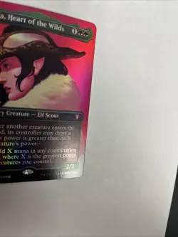 Selvala Heart Of The Wilds Borderless Foil Card #0681 MTG LP - Image 2