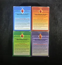 1995 Marvel Overpower Card Game - 4 Factory Sealed Decks - Image 2