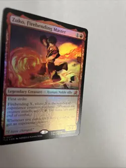 Zuko Firebending Master Foil Card #0127 MTG LP - Image 2