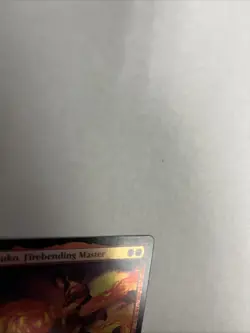 Zuko Firebending Master Foil Card #0127 MTG LP - Image 3