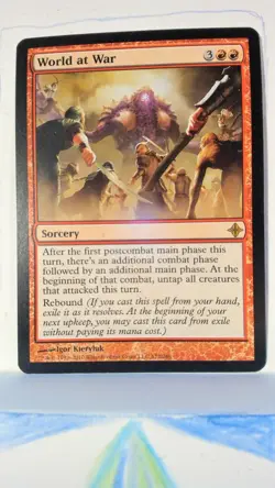 World at War *regular *Rize of the Eldrazi #172/248 *NM *MTG - Image 1