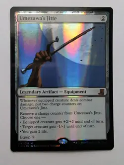 MTG Umezawa's Jitte (V16) From The Vault: Lore Foil Mythic 014/016 - Image 1