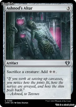 Ashnod's Altar EN [CMM - 368] - NM TCG MTG - Image 1