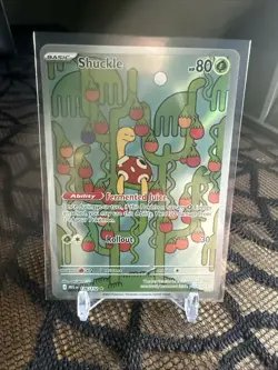 Pokemon TCG Shuckle 136/132 Mega Evolution Full Art IR Illustration Rare English - Image 1