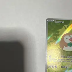 Pokemon Rowlet 090/088 Secret Rare Holo Evolutions 80 HP English - Image 5