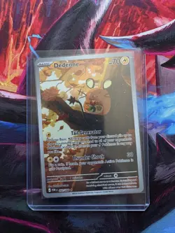 Dedenne 093/088 Perfect Order Pokemon Tcg Card Illustration Rare Mint Condition - Image 2