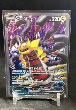 Giratina V 185/196 Lost Origin Holo Rare Pokemon Card NM - Image 1