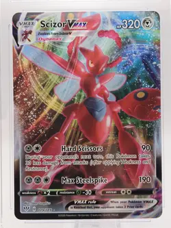 Scizor VMAX 119/189 Darkness Ablaze Ultra Rare Holo CGC Pristine 10 2020 - Image 2