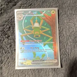 The Pokemon Company Spidops ex 243/198 SV01 Double Rare Full Art Holo Eng 260HP - Image 1