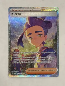 Kieran 174/131 Special Illustration Rare Pokemon Prismatic Evolutions TCG NM - Image 1