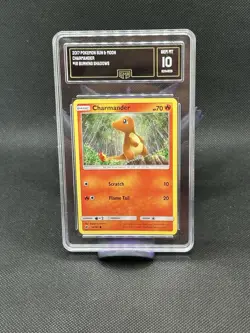 Pokemon Charmander GMA Graded Lot Burning Shadows Gem Mint 10 Hidden Fates 8.5 - Image 3