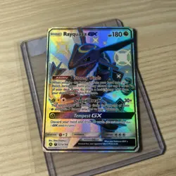 Pokemon TCG Rayquaza GX 177a/168 Alternate Art Holo Celestial Storm - HP - Image 1