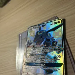 Pokemon TCG Rayquaza GX 177a/168 Alternate Art Holo Celestial Storm - HP - Image 3