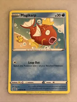 Magikarp 039/192 Swsh02: Rebel Clash Regular Pokemon TCG - NM - Image 1