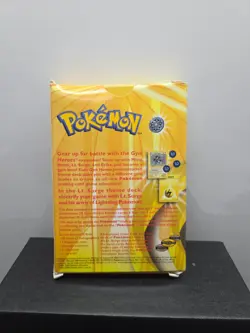 Pokemon Gym Heroes Lt Surge Theme Deck Empty Box WOTC Vintage Nintendo - Image 3