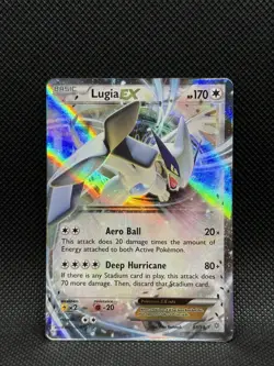 Lugia EX - 68/98 - Pokemon Ancient Origins XY Ultra Rare Card LP/NM - Image 1