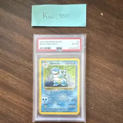 Pokemon 1999 Base Set Blastoise Holo Rare PSA 6 #2/102 English - Image 1