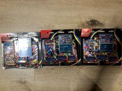 Pokemon Phantasmal Flames 3-Pack/ Pokemon Mega Evolution - Psyduck 3-Pack - Image 1