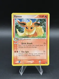 2006 Pokemon Flareon Holo! Swirl! 2/17 Seriesd 3! Lightly Played! VINTAGE! - Image 1