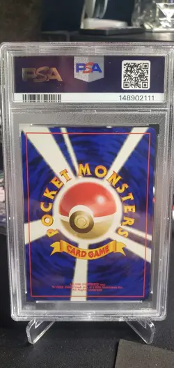1999 Pokemon BANNED ART Neo Genesis ARCADE GAME Japanese PSA 9 NEW CERT - Image 2