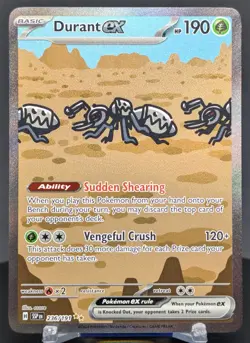 Pokemon Durant ex #236/191 English Surging Sparks Special Illustration Rare - Image 1