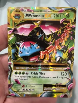 Pokemon TCG M Venusaur EX XY Evolutions 2/108 Mega Holo Rare Near Mint - Image 1