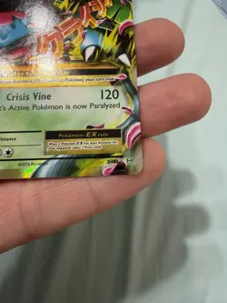 Pokemon TCG M Venusaur EX XY Evolutions 2/108 Mega Holo Rare Near Mint - Image 3