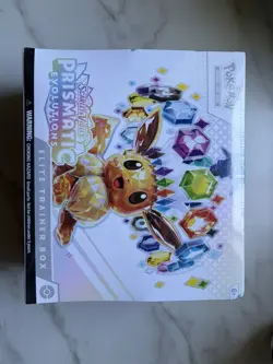 Pokemon Prismatic Evolutions Elite Trainer Box ETB New Factory Sealed - Image 2