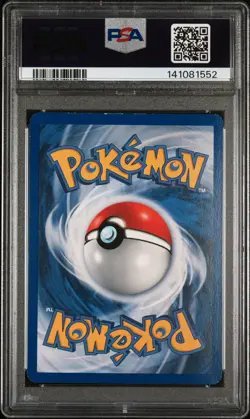 Tyranitar Holo Rare 12/75 2001 Neo Discovery Pokemon WOTC English PSA 5 SWIRL - Image 2