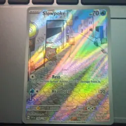Slowpoke 204/198 SV01 Scarlet & Violet Holo Illustration Rare 70 HP Water EN - Image 1