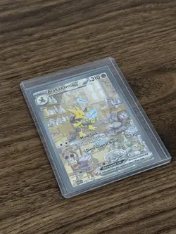 Pokemon TCG Scarlet Violet 151 Alakazam EX Special Illustration Rare 201/165 NM - Image 2