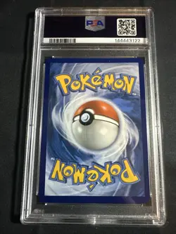 Pokemon Team Rocket's Persian ex 218 PSA 10 + 2025 Team Rocket Tin Promo - Image 3