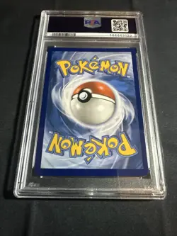 Pokemon Team Rocket's Persian ex 218 PSA 10 + 2025 Team Rocket Tin Promo - Image 4