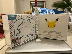 Pokemon TCG ETB Bundle Sealed 25th Anni 2021 & 151 Scarlet and Violet 2023 - Image 1