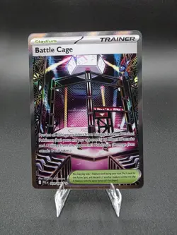 Battle Cage 116/094 Ultra Rare Phantasmal Flames Pokemon Near Mint - Image 1