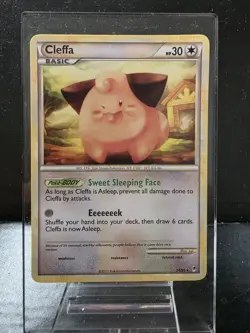 Cleffa Rare Call of Legends 24/95 LP Pokemon TCG - Image 1