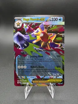 Mega Starmie ex 21/088 Double Rare Holo Perfect Order Pokemon TCG English NM - Image 1